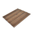 250MM Pvc Interior 3D Decoration Ceiling Pattern Laminated Decorative Wooden Grain Wall Panel